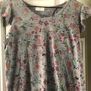 Anthropologie t.la cotton top size small